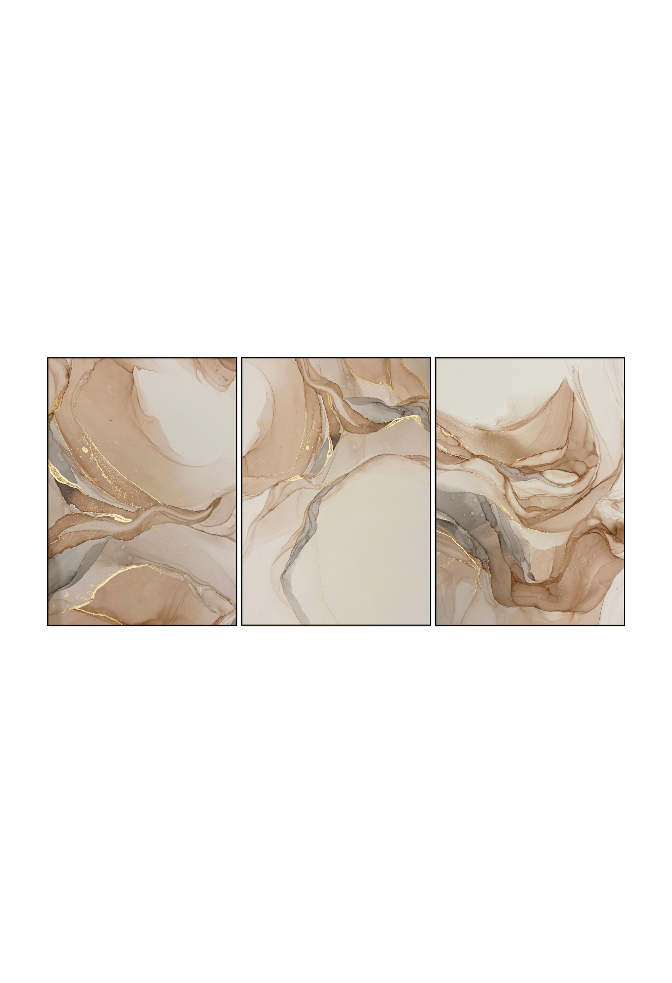 CP140 Marble-Pattern Canvas Prints Wall Decor