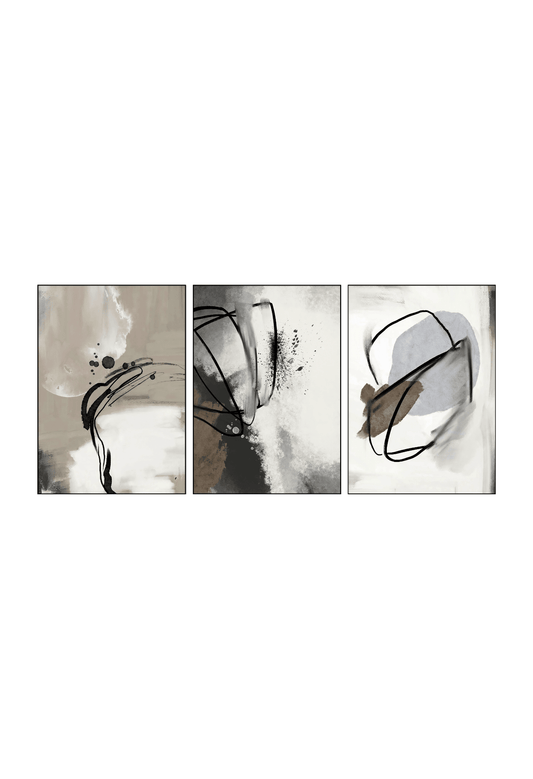 CP142 Abstract Design Canvas Prints Wall Decor
