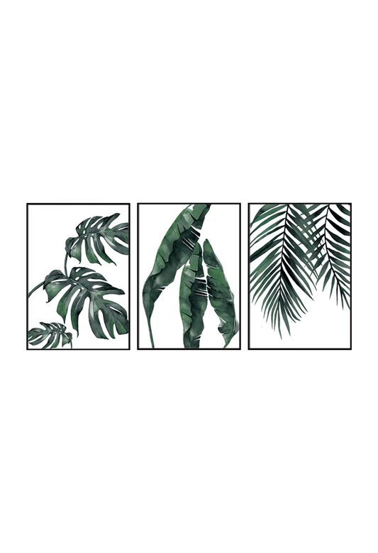 CP001 Leaves Canvas Prints Wall Decor