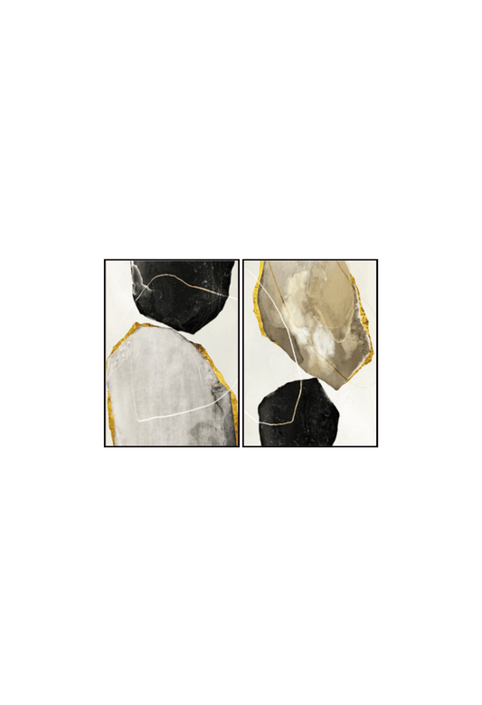 CP012 Stone/Gem-Like Design Canvas Prints Wall Decor