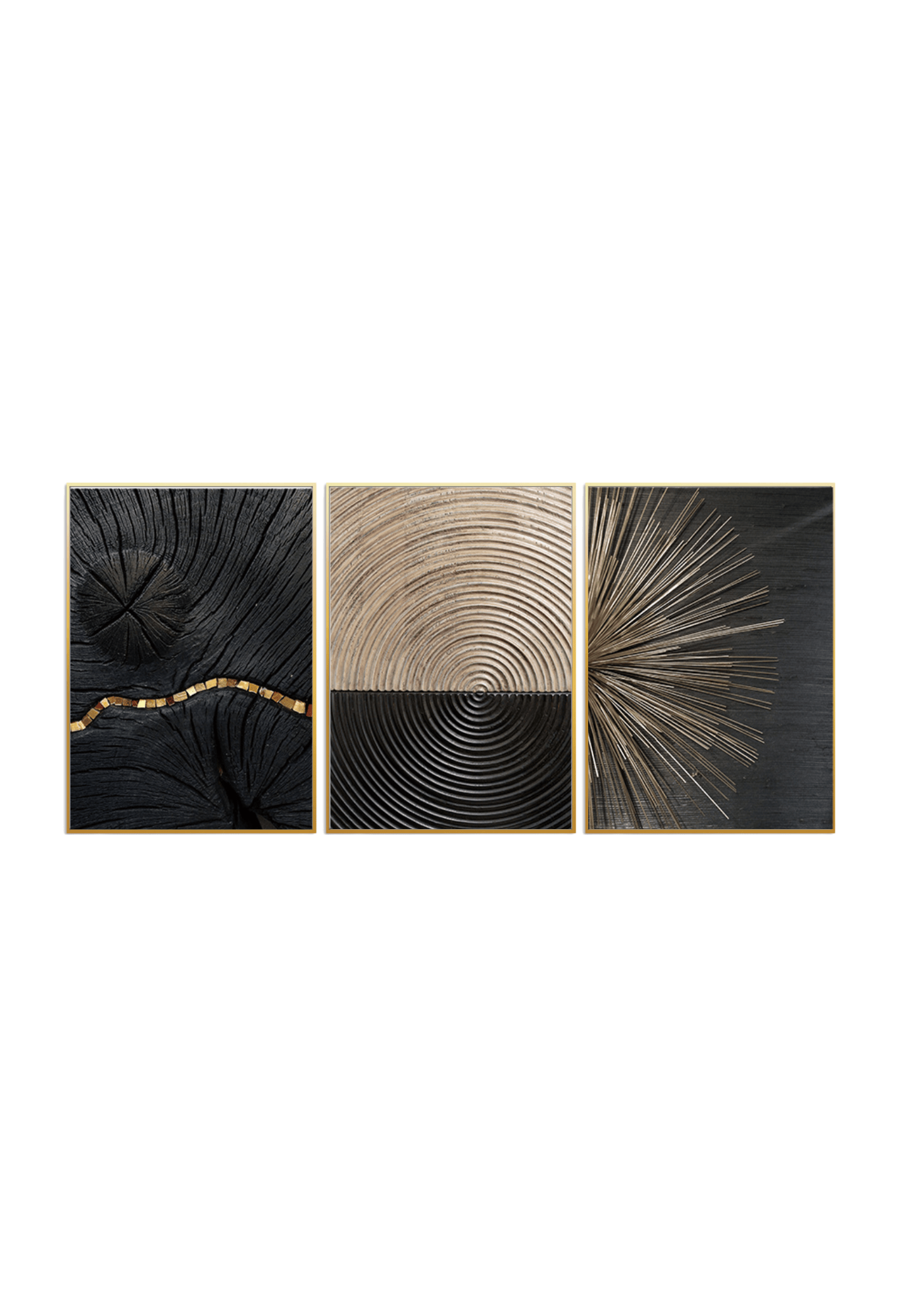 CP016 Wood-Like Pattern Canvas Prints Wall Decor