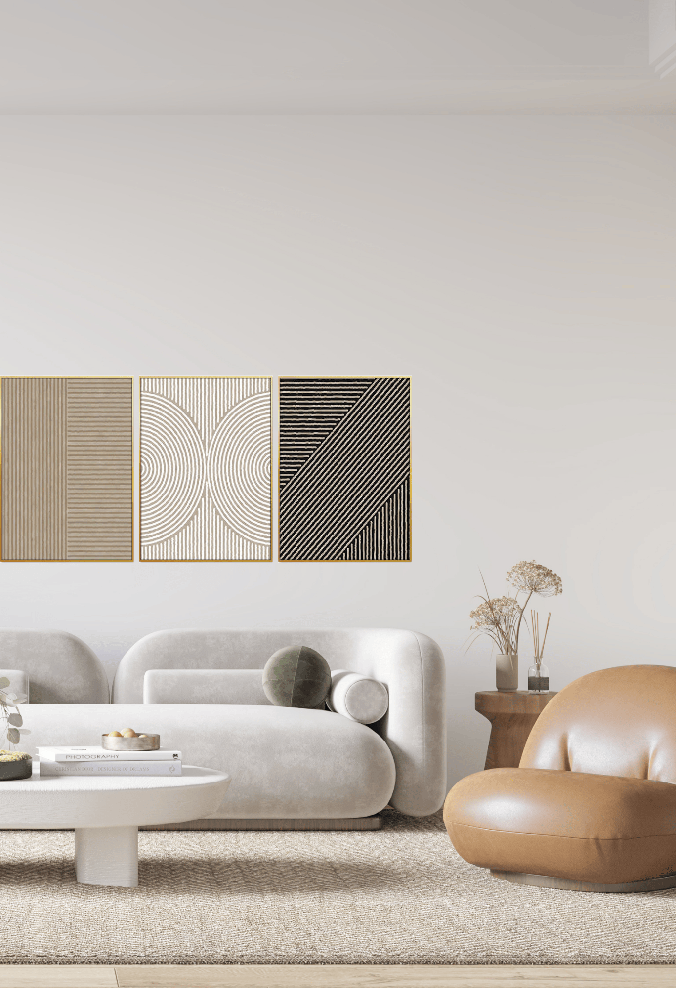 CP153 Modern Pattern Canvas Prints Wall Decor