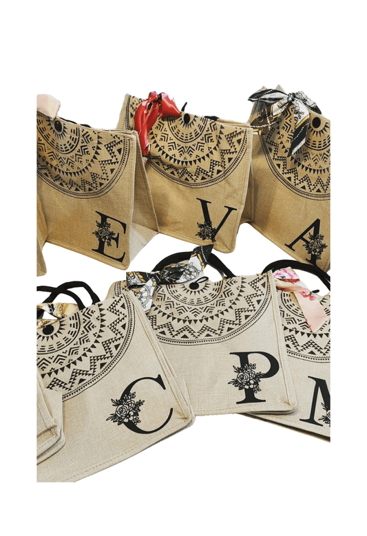 Personalized Burlap Bags