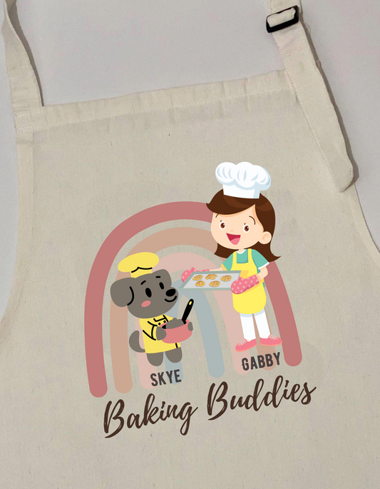 Personalized Apron for Kids - Girls