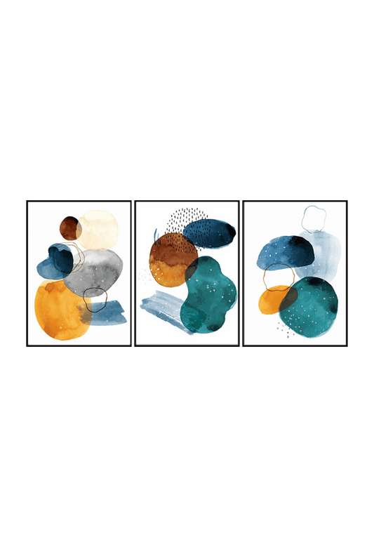 CP018 Nordic Abstract Canvas Prints Wall Decor