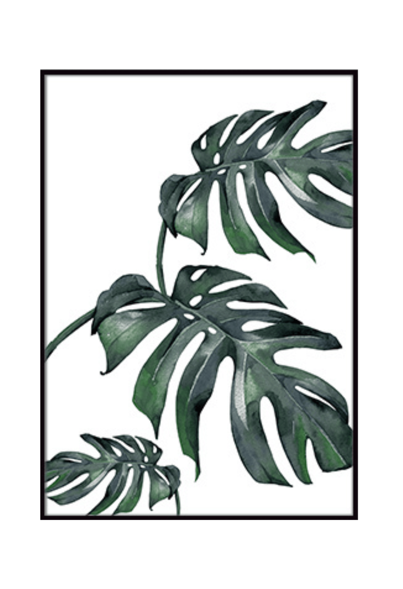 CP001 Leaves Canvas Prints Wall Decor