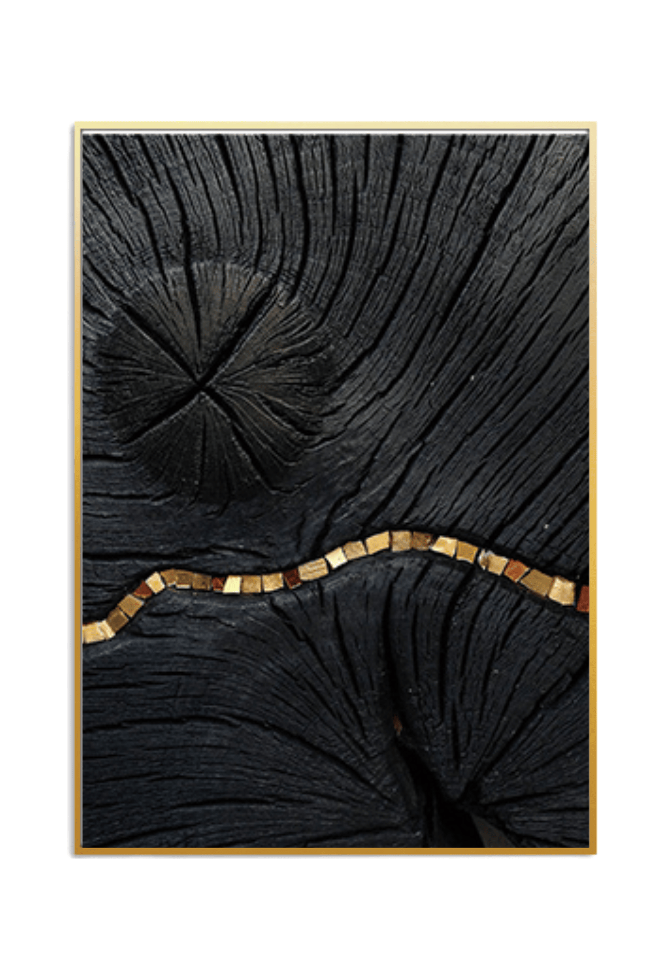 CP016 Wood-Like Pattern Canvas Prints Wall Decor
