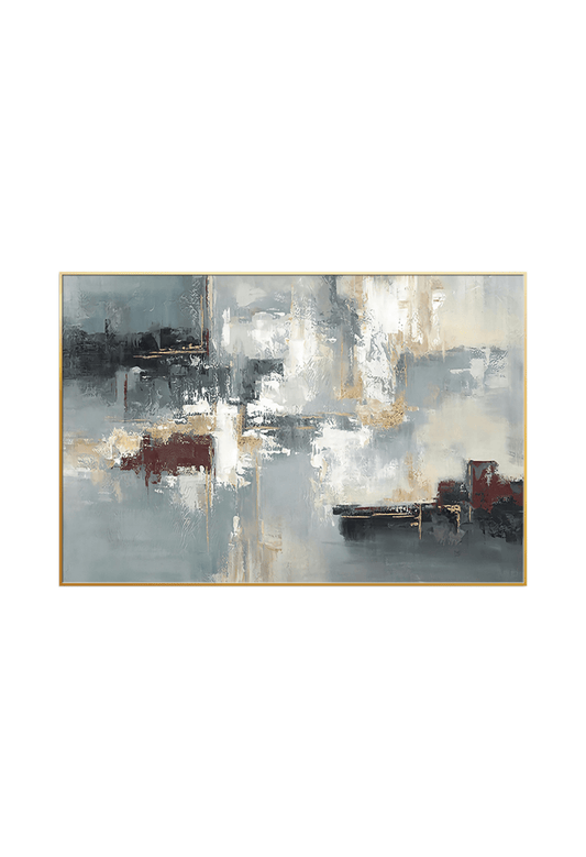 CP088 Monochromatic Abstract Canvas Print Wall Decor