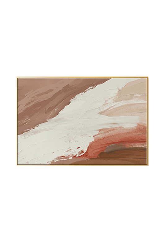 CP091 Neutral Abstract Canvas Print Wall Decor