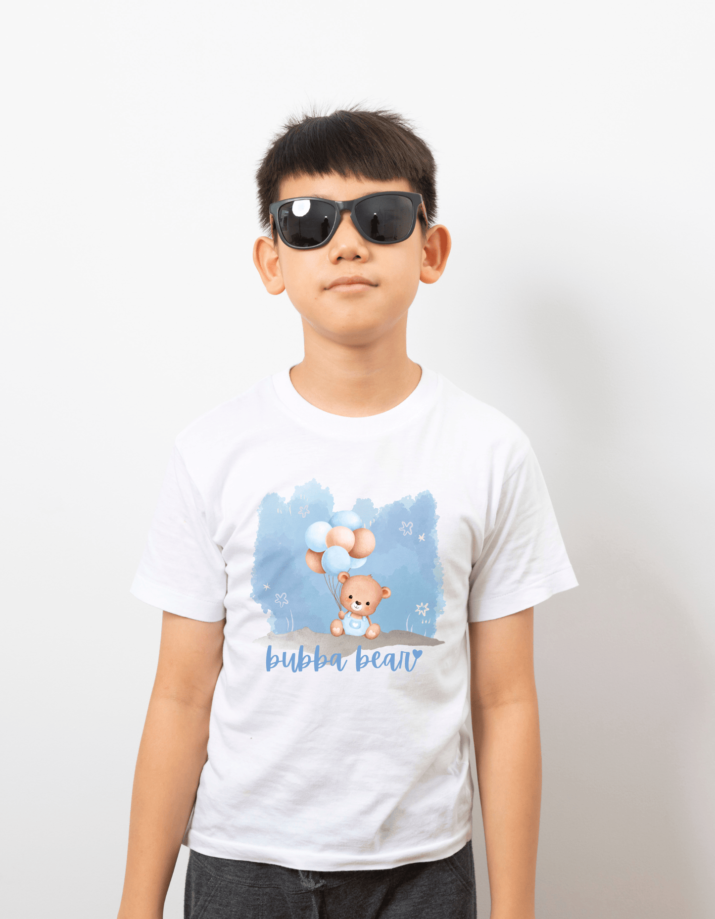 Family T-Shirt Set with Bear Designs
