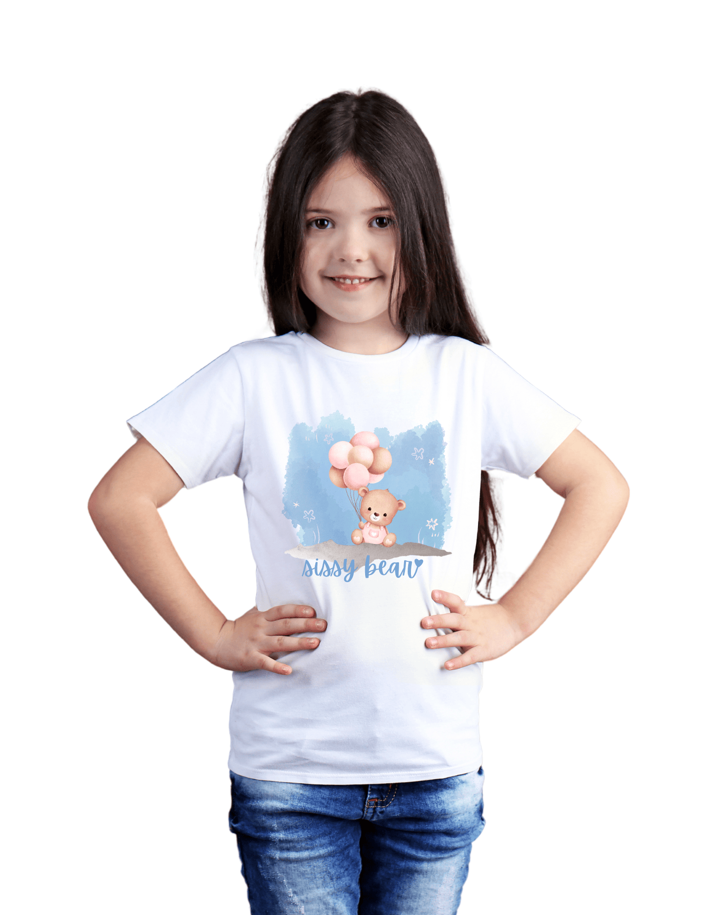 Family T-Shirt Set with Bear Designs