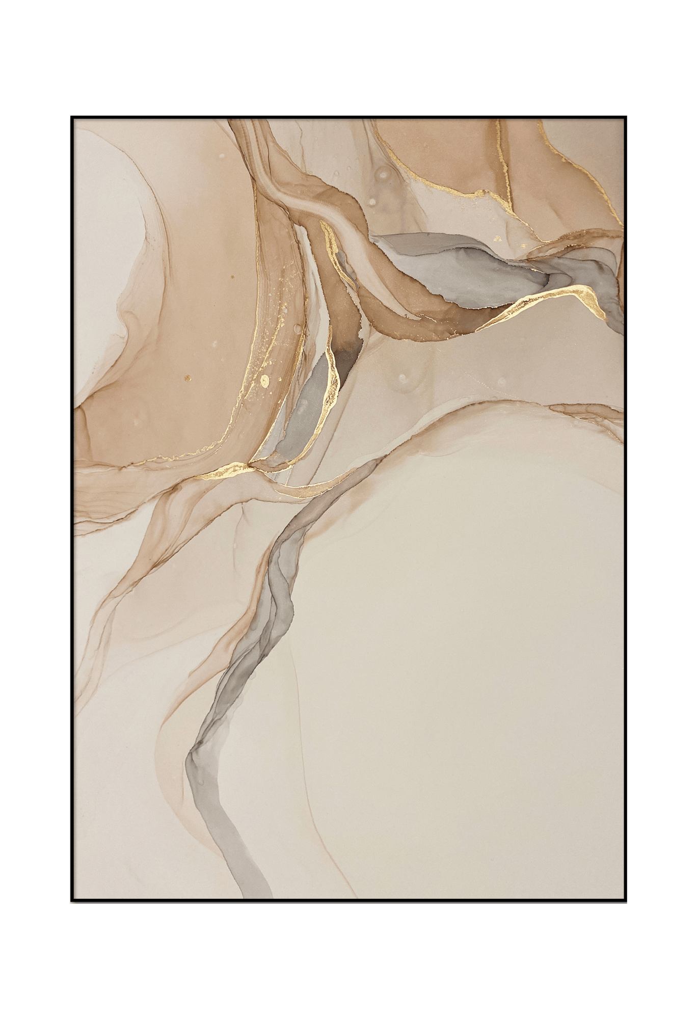 CP140 Marble-Pattern Canvas Prints Wall Decor