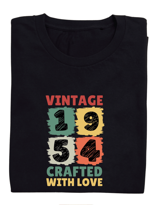 Personalized Birthday Commemorative T-Shirt for Men