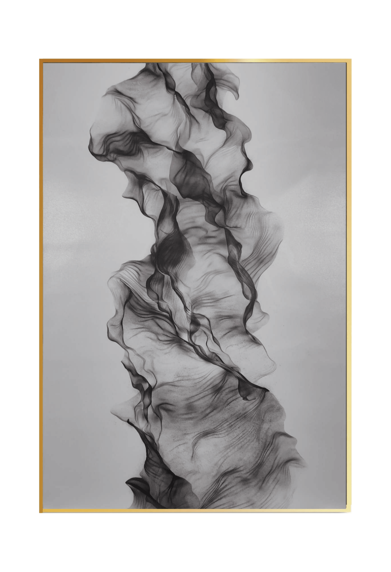 CP068 Black Abstract Design Canvas Print Wall Decor