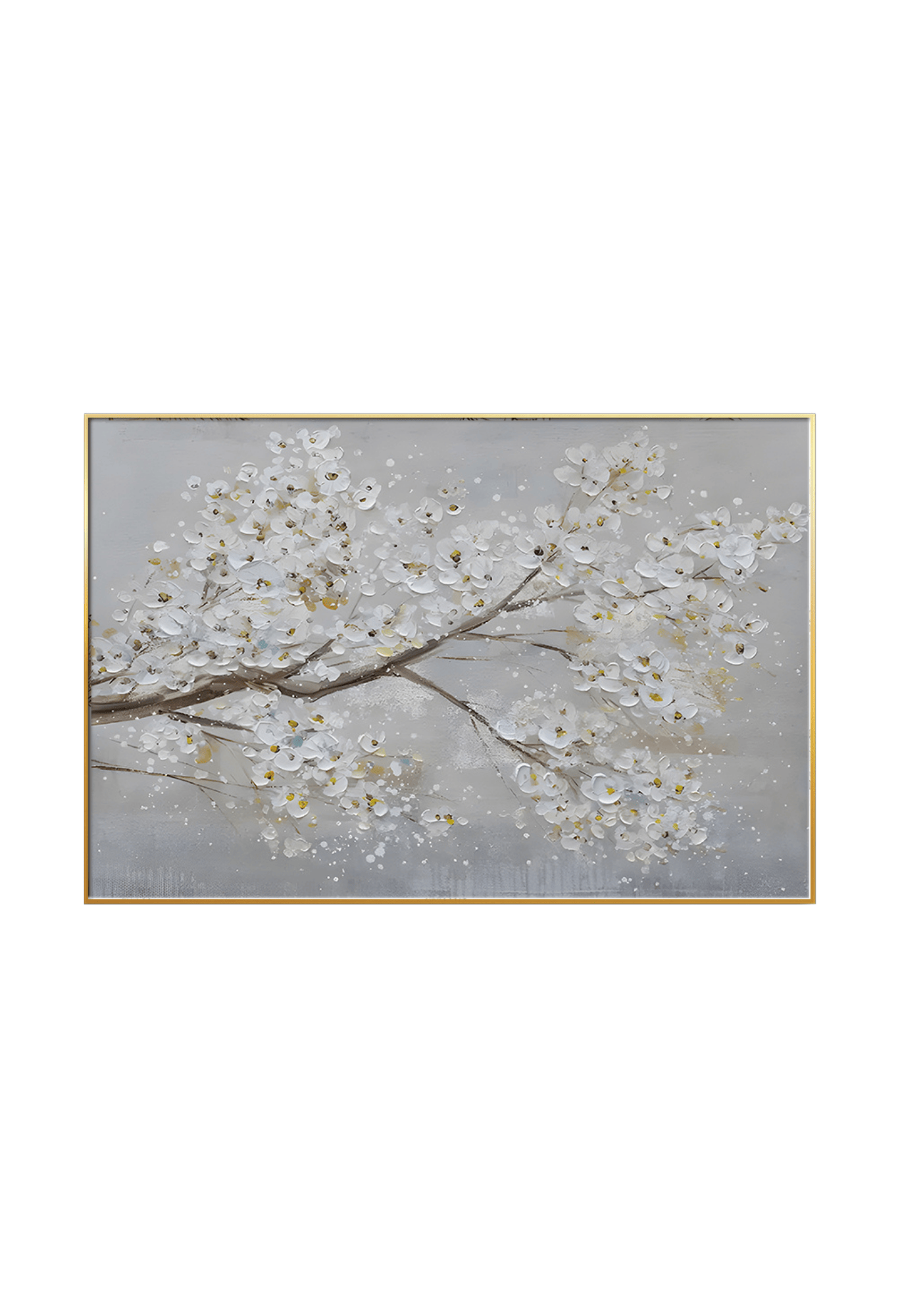 CP109 Neutral Abstract Canvas Print Wall Decor