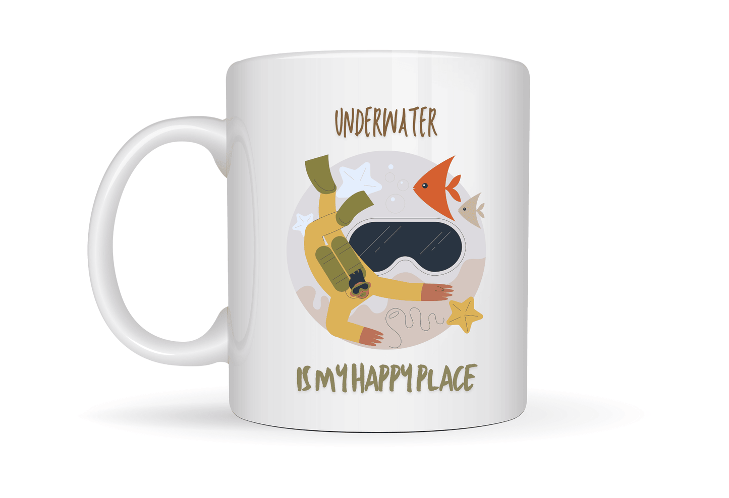 Mug for Scuba Diving Enthusiasts with Witty Slogan