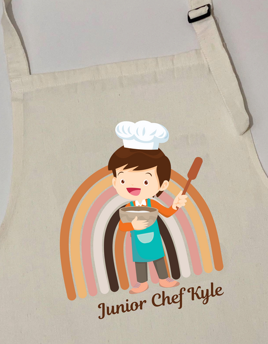 Personalized Apron for Kids - Boys