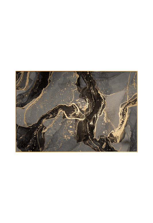 CP131 Monochromatic Abstract Canvas Print Wall Decor