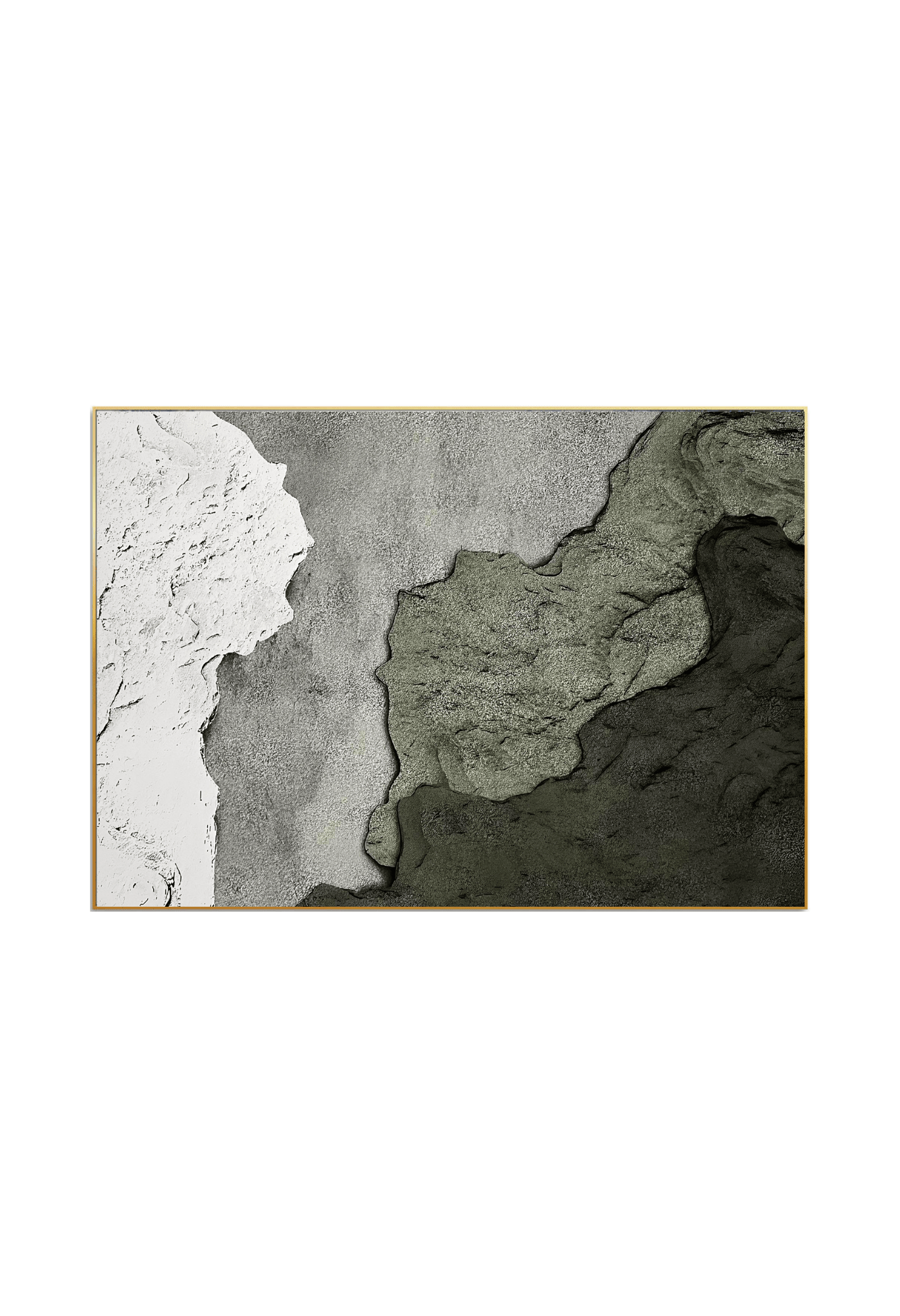 CP146 Green Abstract Canvas Print Wall Decor