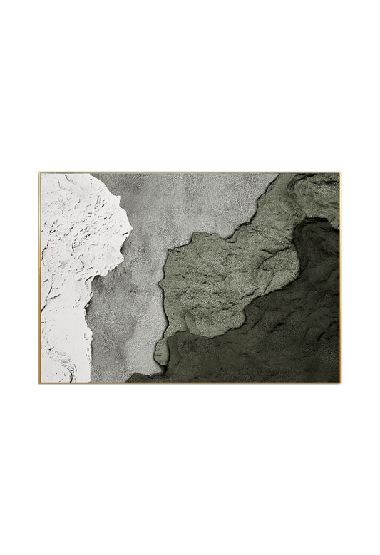 CP146 Green Abstract Canvas Print Wall Decor