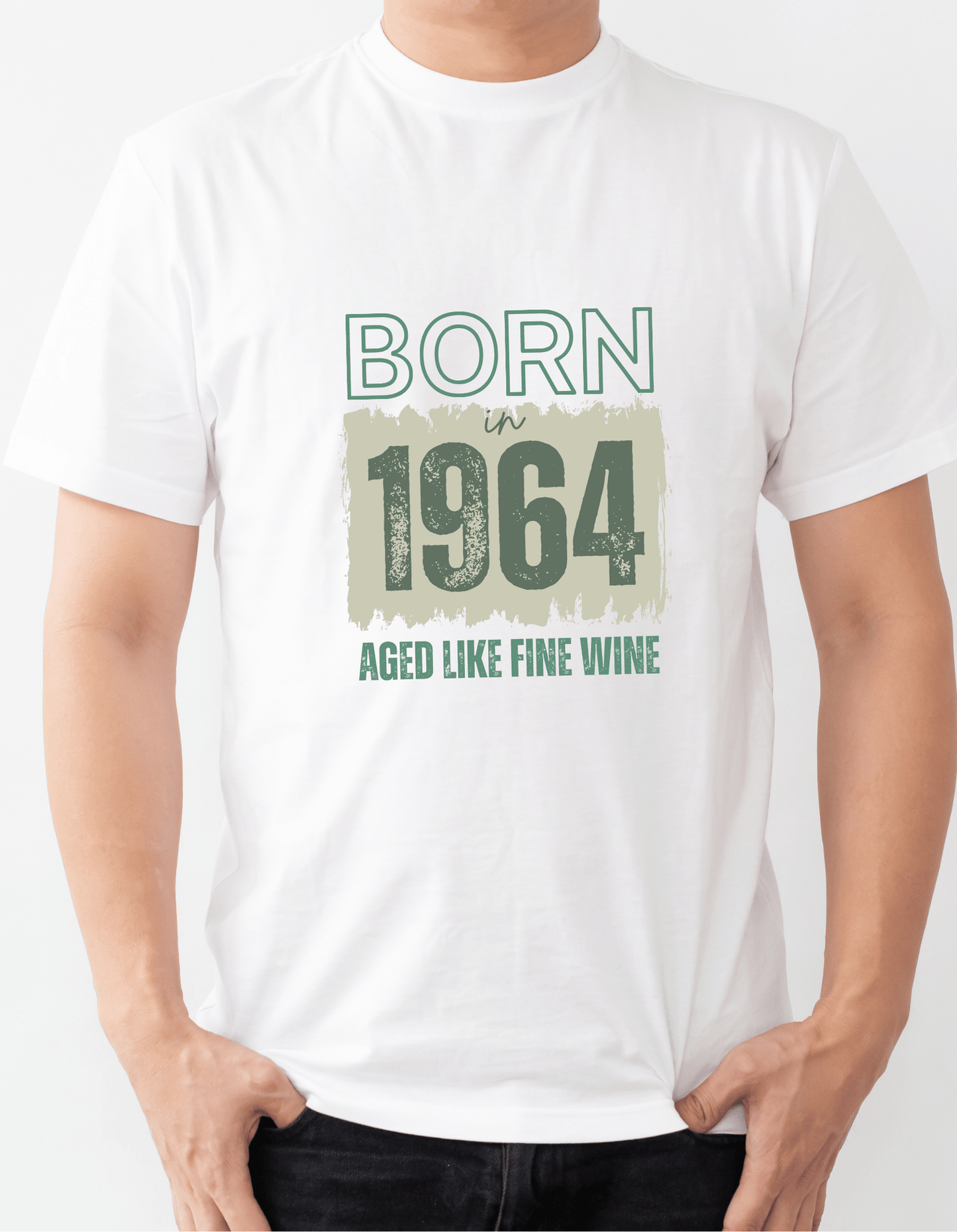 Personalized Birthday Commemorative T-Shirt for Men