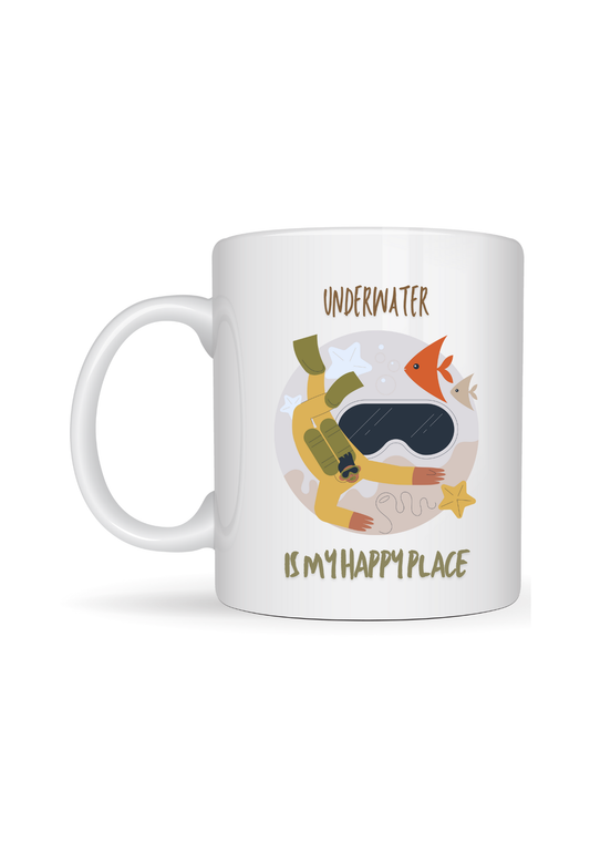 Mug for Scuba Diving Enthusiasts with Witty Slogan