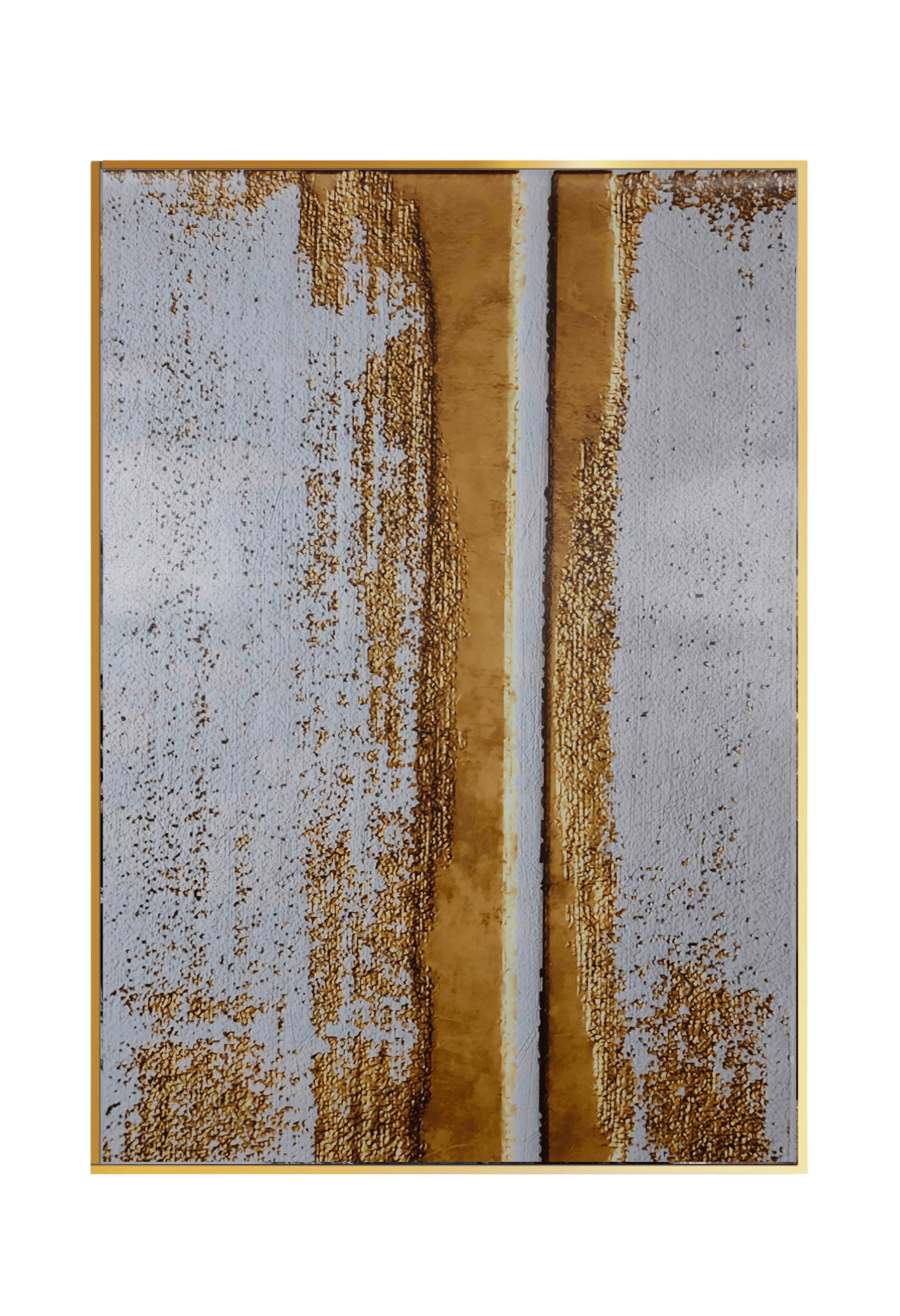 CP071 Black and Gold Abstract Design Canvas Print Wall Decor