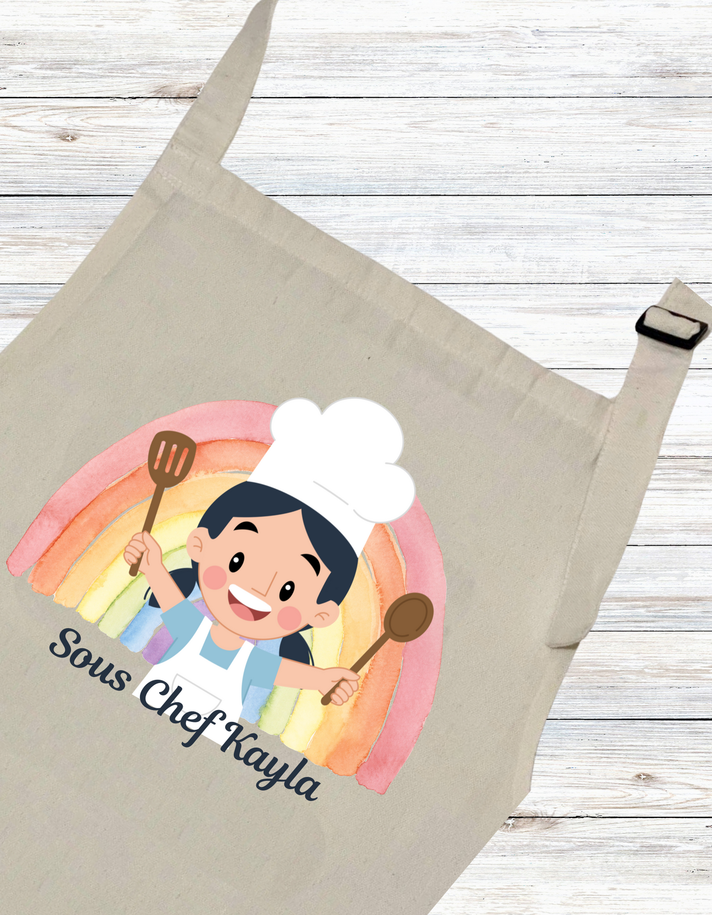 Personalized Apron for Kids - Girls