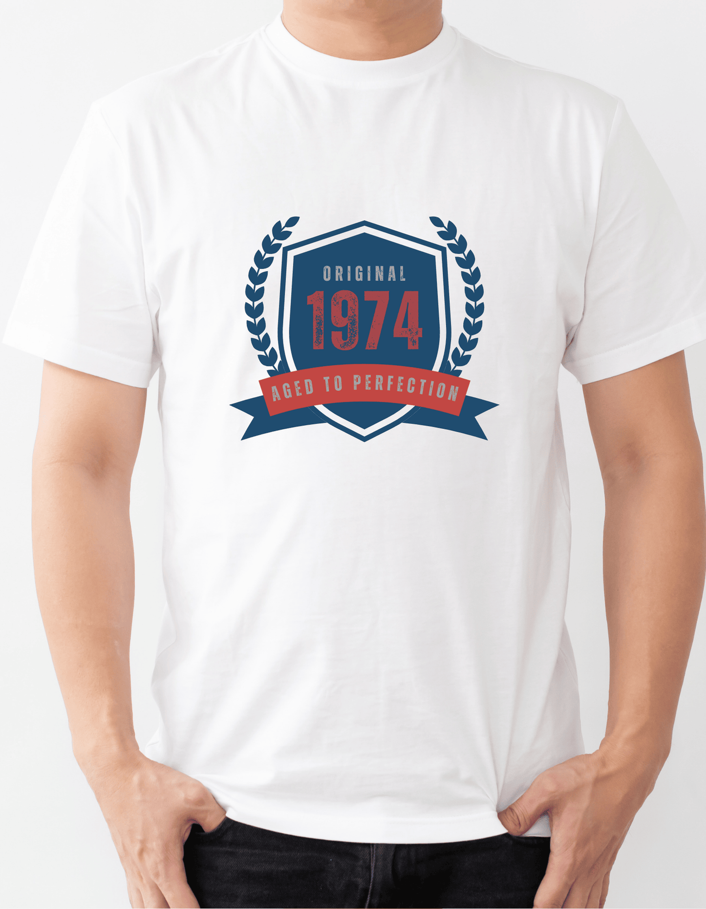 Personalized Birthday Commemorative T-Shirt for Men