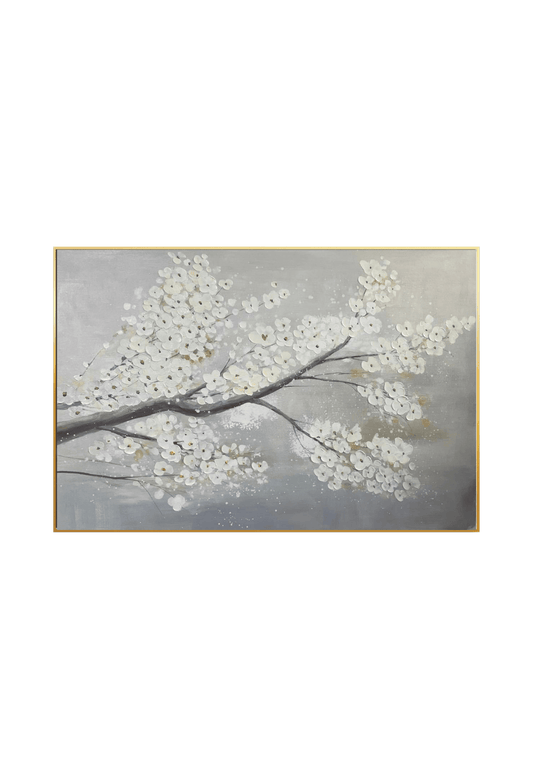 HP047 Cherry Blossoms Hand-Painted Wall Decor