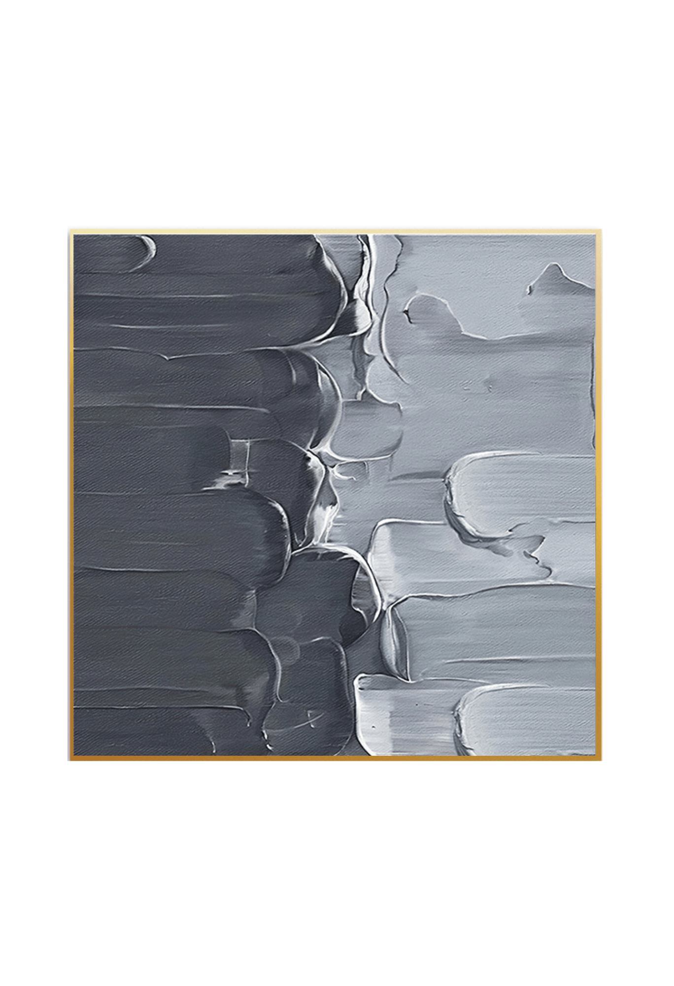 CP024025026 Black, White and Gray Abstract Design Canvas Prints Wall Decor