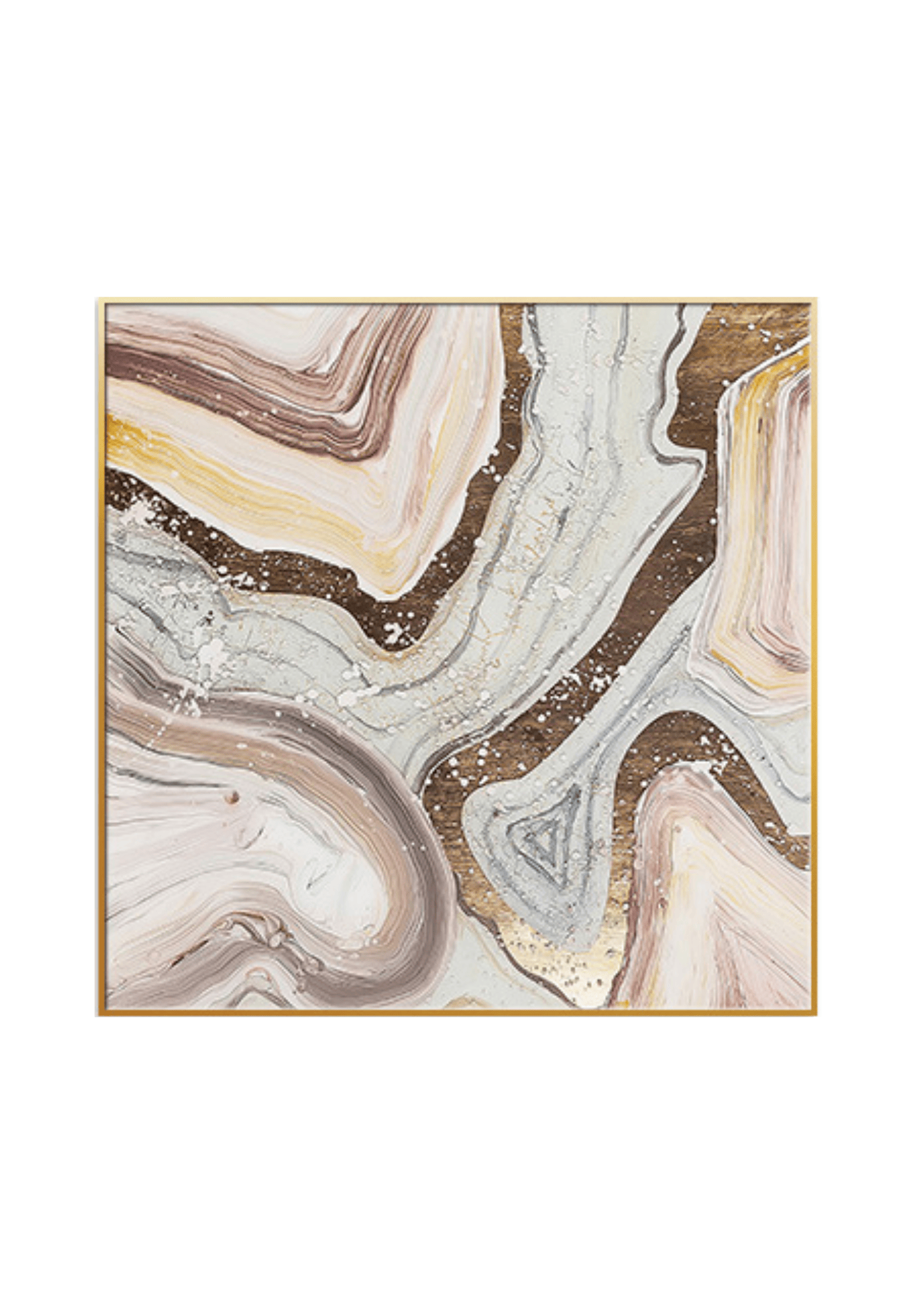 CP035036 Modern Neutral Multicolor Abstract Design Canvas Prints Wall Decor