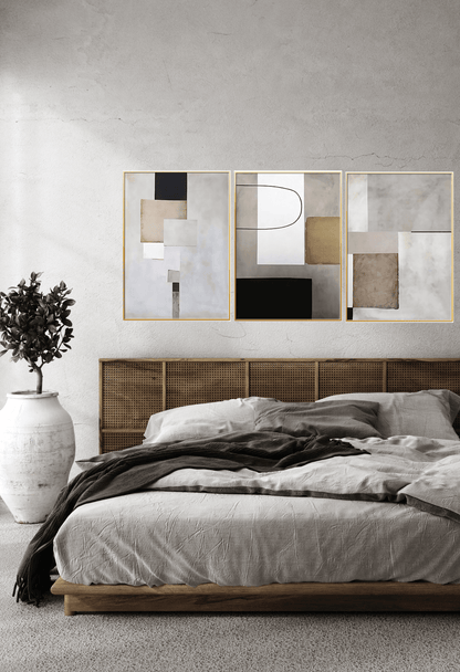 CP011 Modern Pattern Canvas Prints Wall Decor