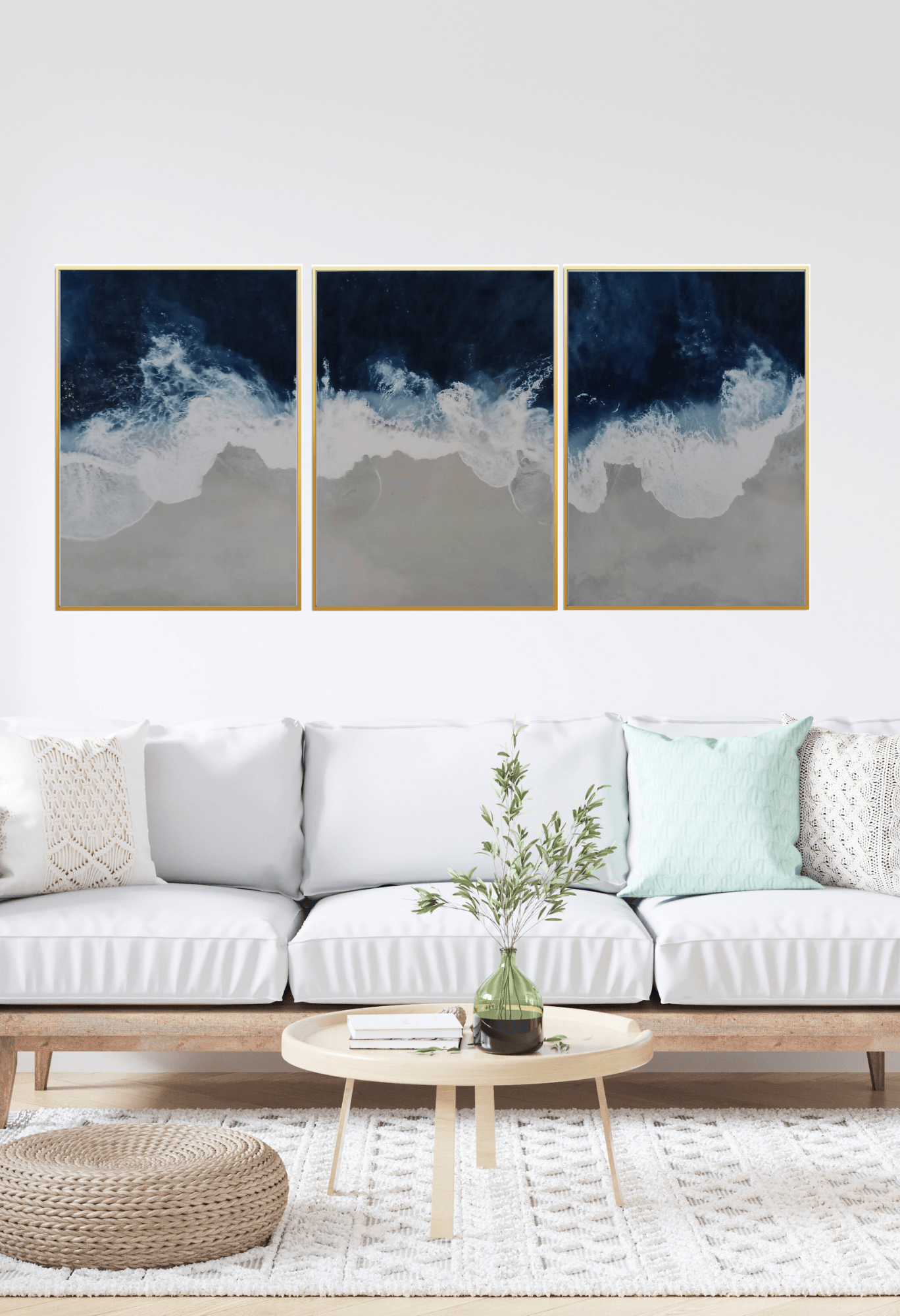 CP015 Beach Scene Canvas Prints Wall Decor