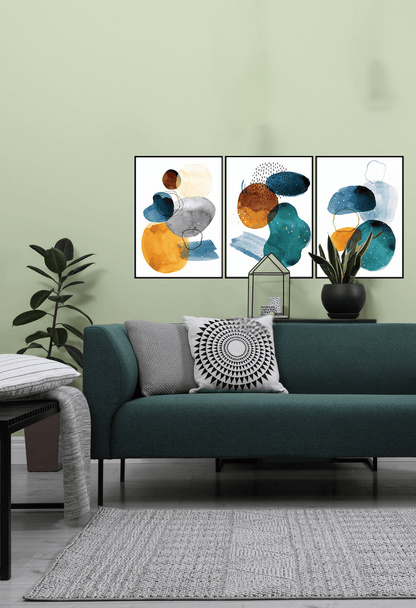 CP018 Nordic Abstract Canvas Prints Wall Decor