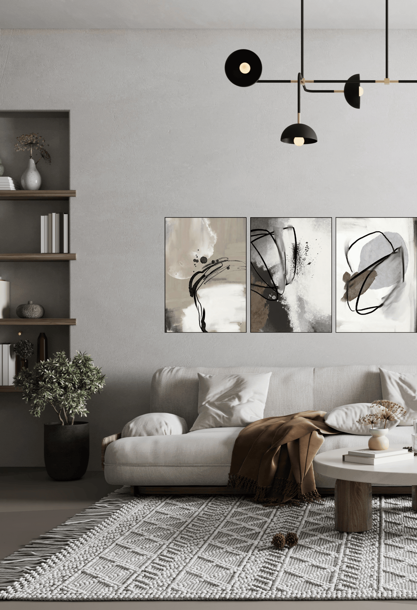 CP142 Abstract Design Canvas Prints Wall Decor