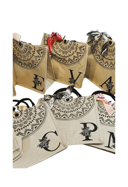 Personalized Burlap Bags