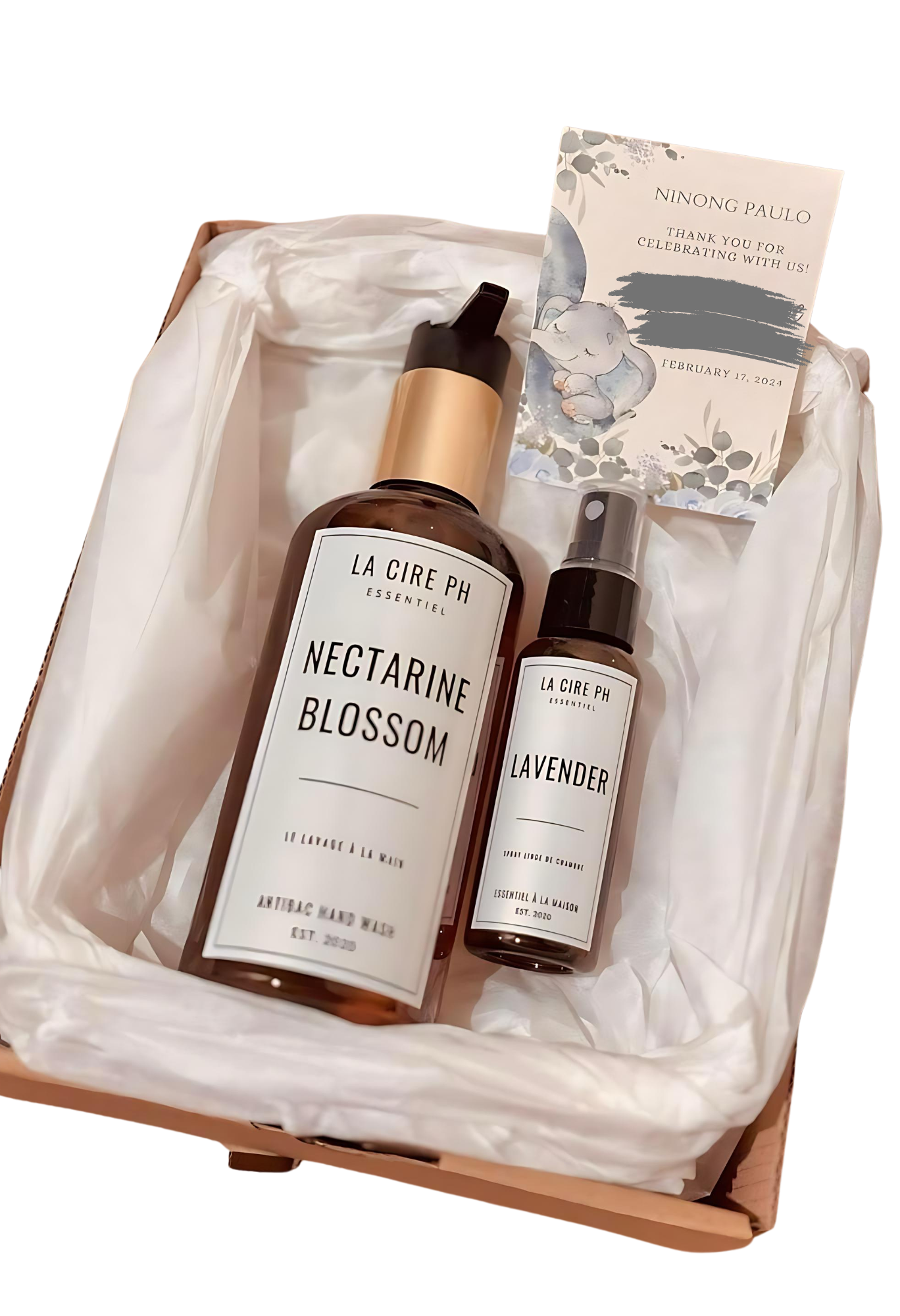 Nectarine Blossom Hand Wash and Lavender Room Spray and Set