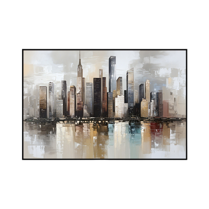 CP173 Cityscape Print Wall Decor