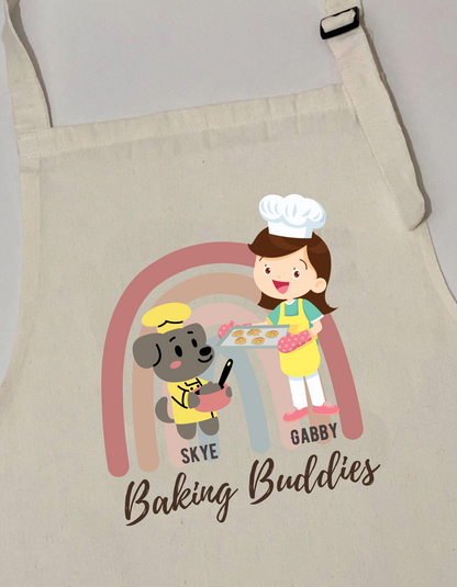 Personalized Apron for Kids - Girls