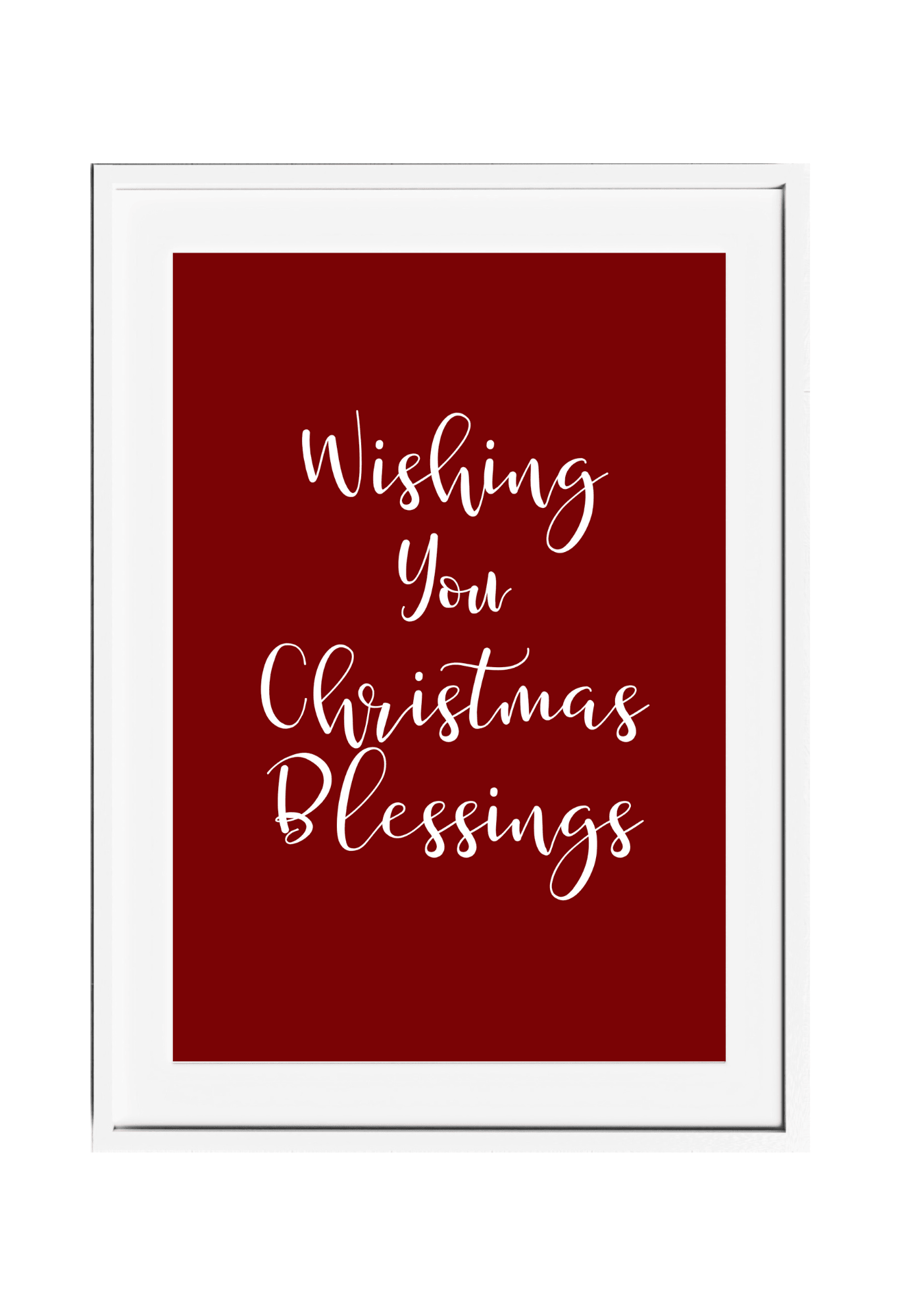 Personalized Christmas Wall Decor