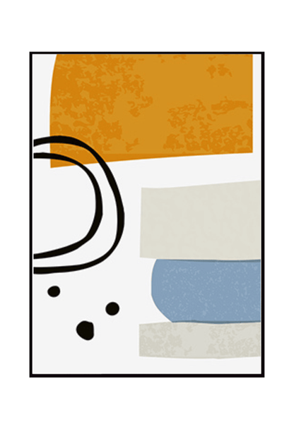 CP013 Nordic Abstract Pattern Canvas Prints Wall Decor