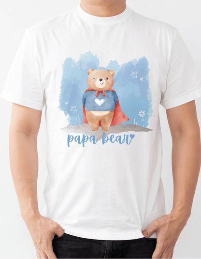Family T-Shirt Set with Bear Designs