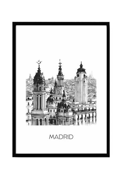 World City Skylines Wall Art