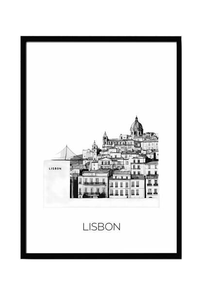 World City Skylines Wall Art