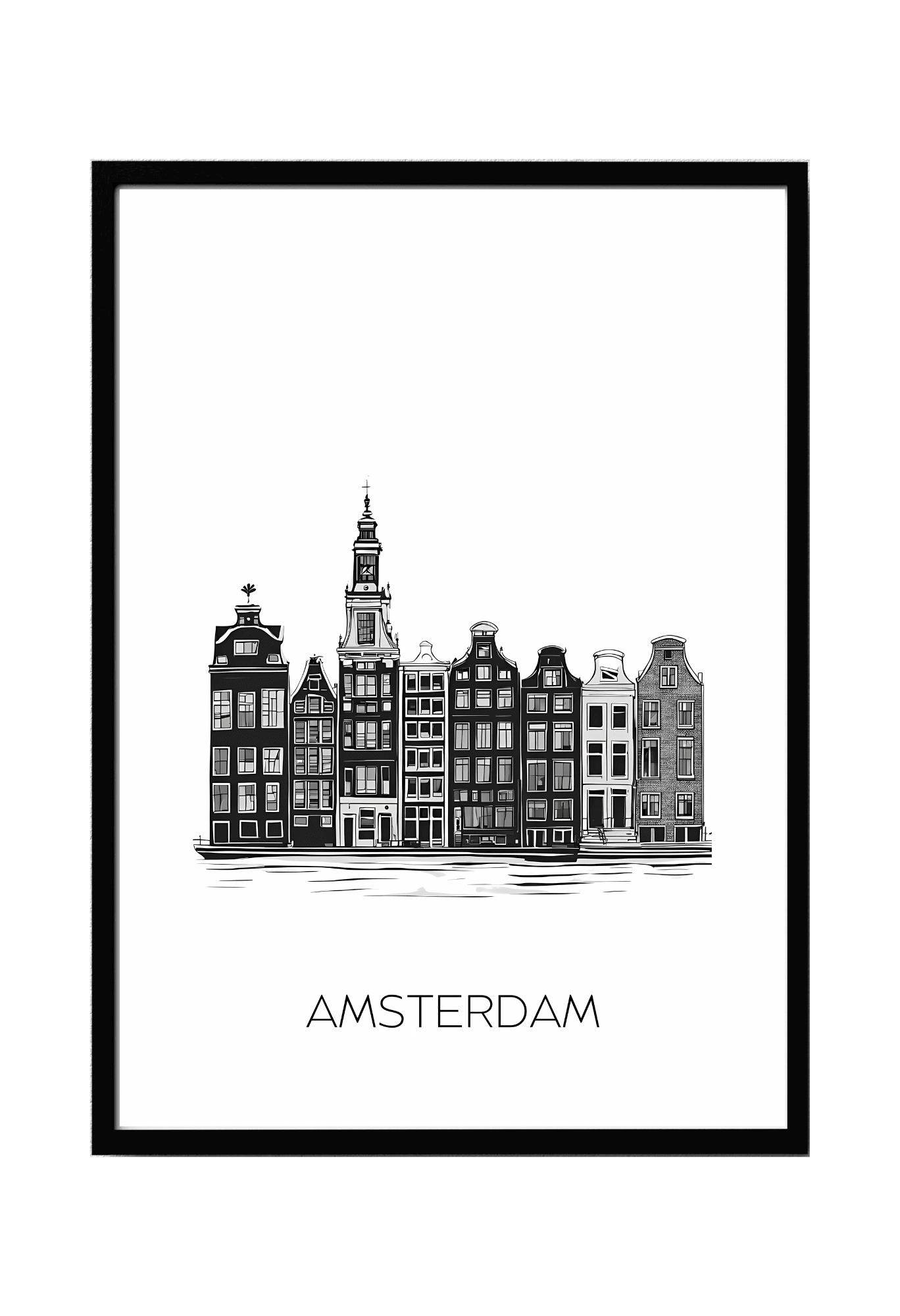 World City Skylines Wall Art