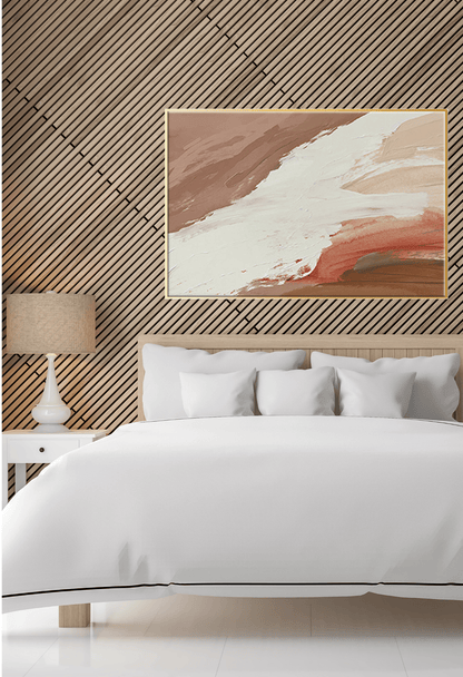 CP091 Neutral Abstract Canvas Print Wall Decor