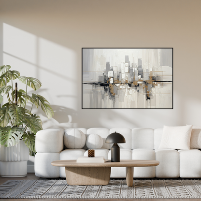 CP172 Cityscape Print Wall Decor