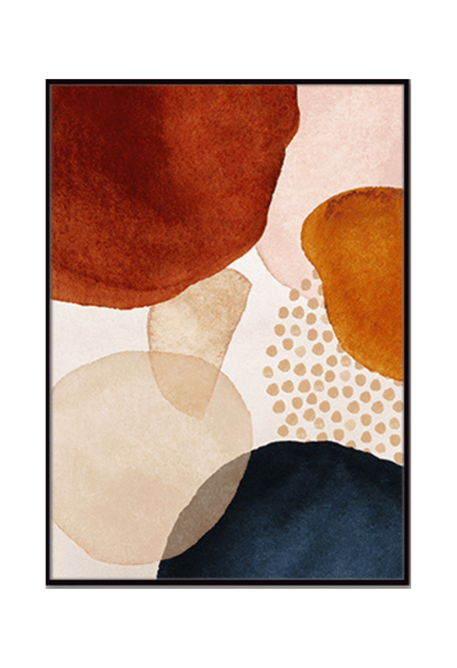 CP005 Nordic Abstract Pattern Canvas Prints Wall Decor