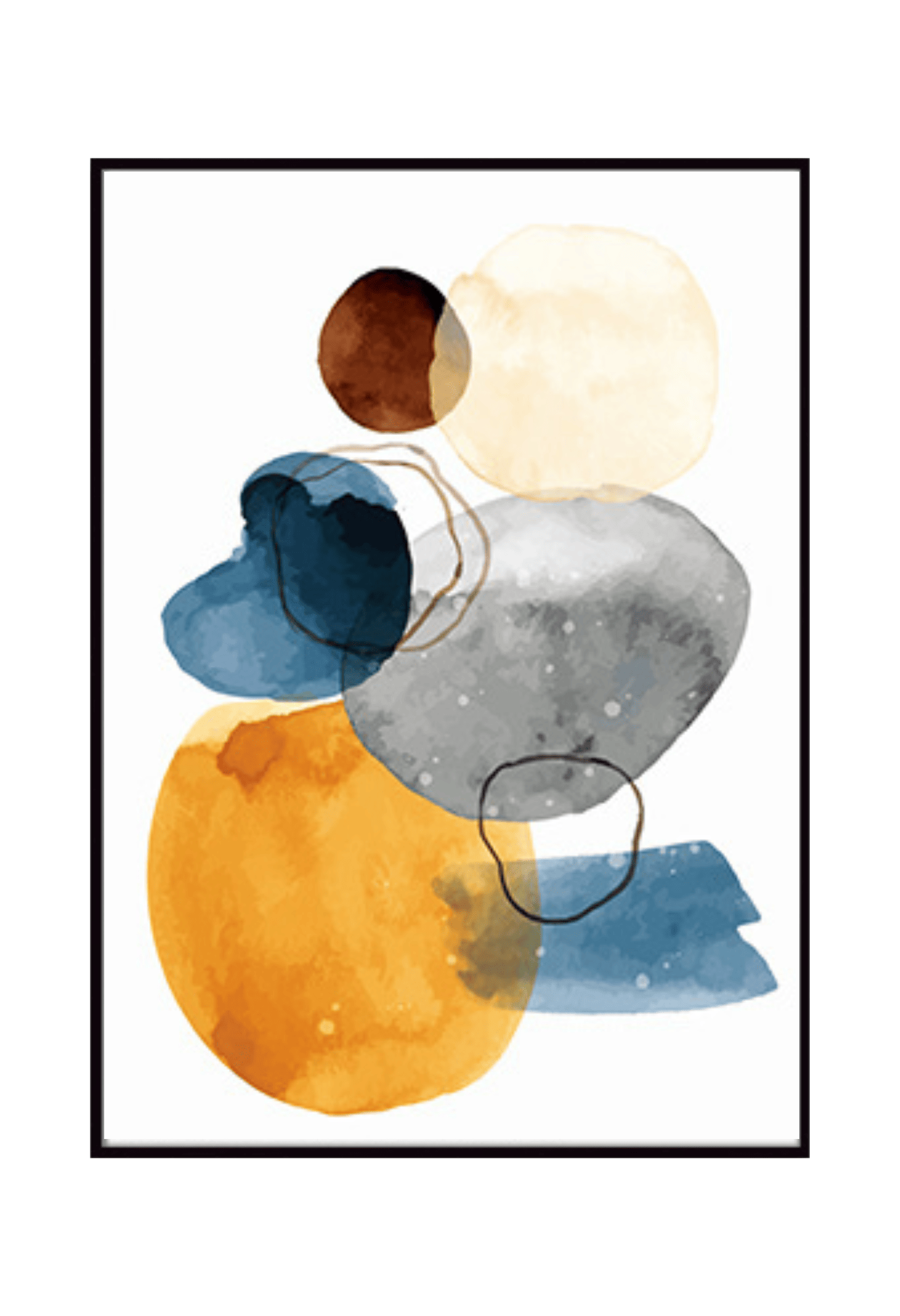 CP018 Nordic Abstract Canvas Prints Wall Decor